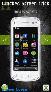 Nokia 5230, Nokia 5233, Nokia 5250, Nokia 5530, Nokia 5800, Nokia X6 ,Nokia C5-03, Nokia C6, Nokia C6-01, Nokia C7, Nokia E7, Nokia N8, Nokia N97 برنامج خدعة كسر الشاشة
