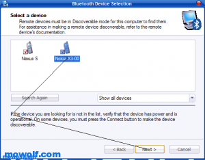 6 300x234 شرح طريقة توصيل الموبايل بالكمبيوتر عن طريق البلوتوث bluetooth