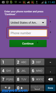 Screenshot 2012 01 23 23 40 11 180x300 شرح بالصور كيفية تفعيل برنامج Viber لاجهزة اندرويد وايفون 